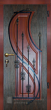 Фото «Дверь с ковкой №8» в Истре