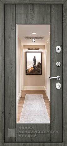 Фото «Дверь с зеркалом №62» в Бронницам