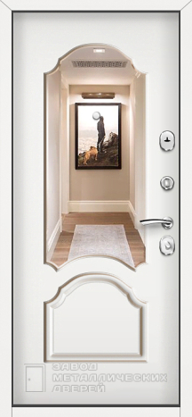 Фото «Дверь с зеркалом №22» в Бронницам